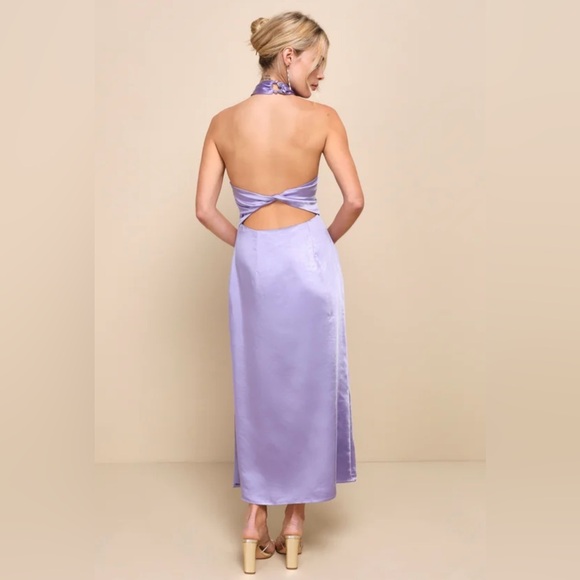 Lulus lavender dress bought and never worn - Picture 2 of 4